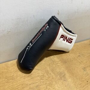 Ping Scottsdale TR Blade Putter Headcover Black White Red Putter Cover